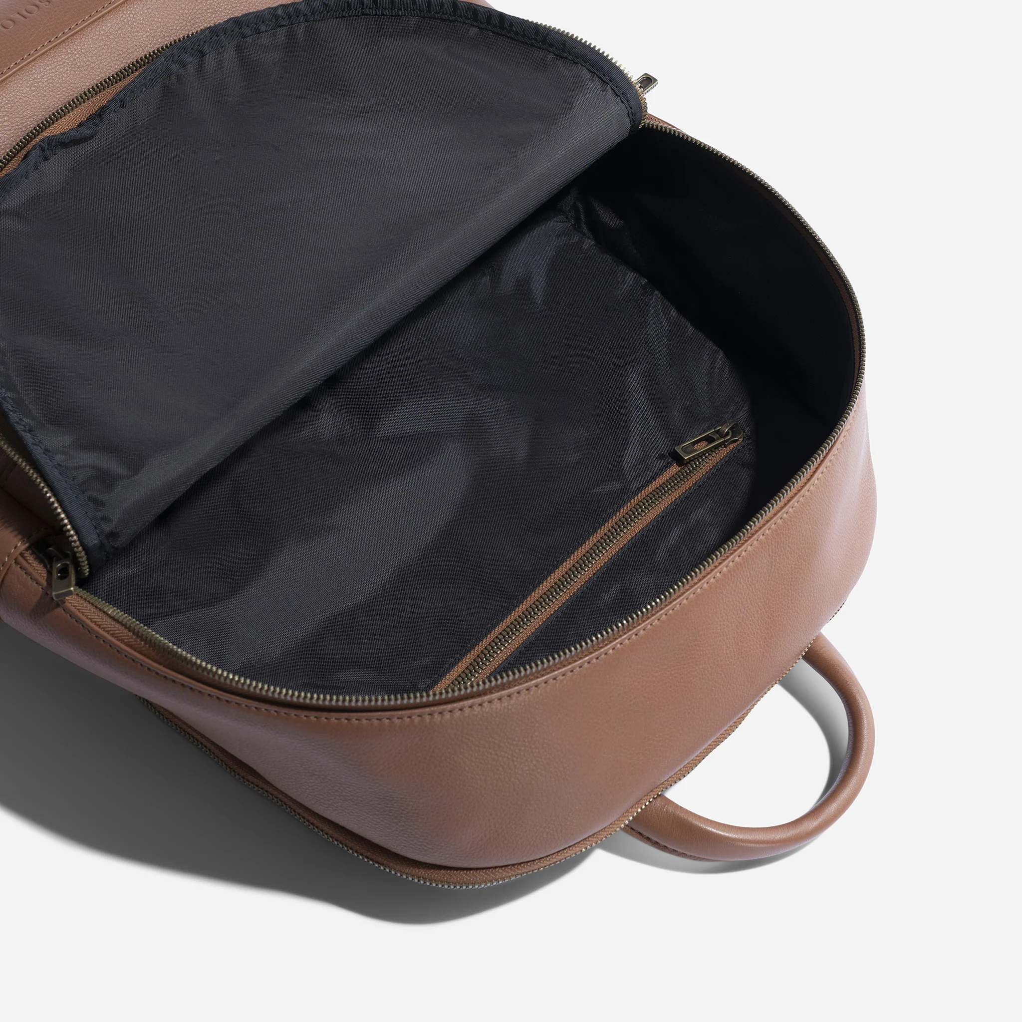 Alex Commuter Backpack Caramel - Image 4