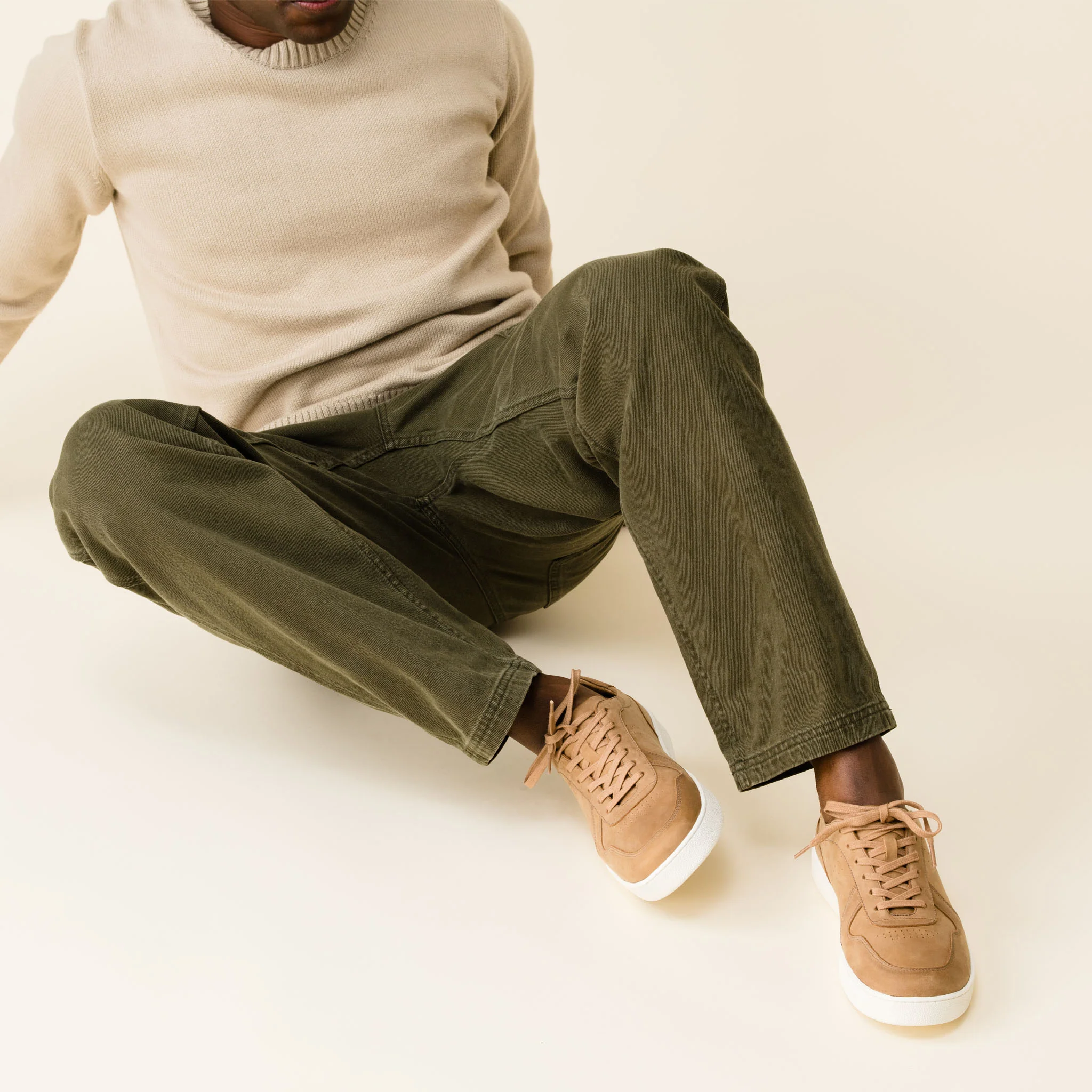 Men's Beto Go-To Court Sneaker Tobacco - Image 11