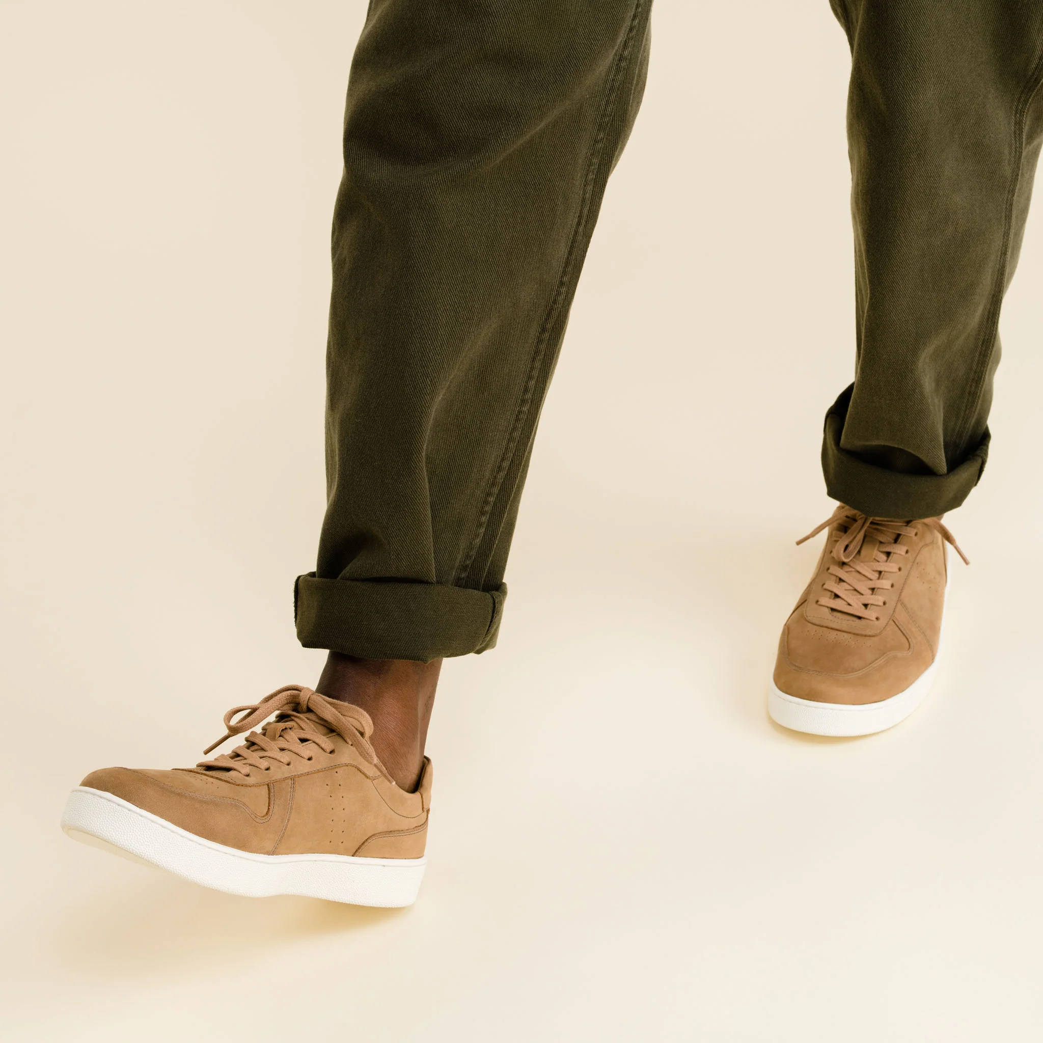 Men's Beto Go-To Court Sneaker Tobacco - Image 12