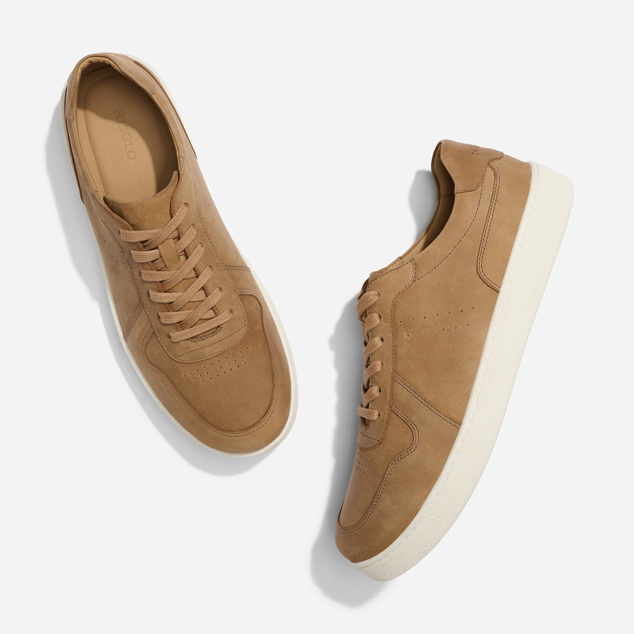 Men's Beto Go-To Court Sneaker Tobacco - Image 4