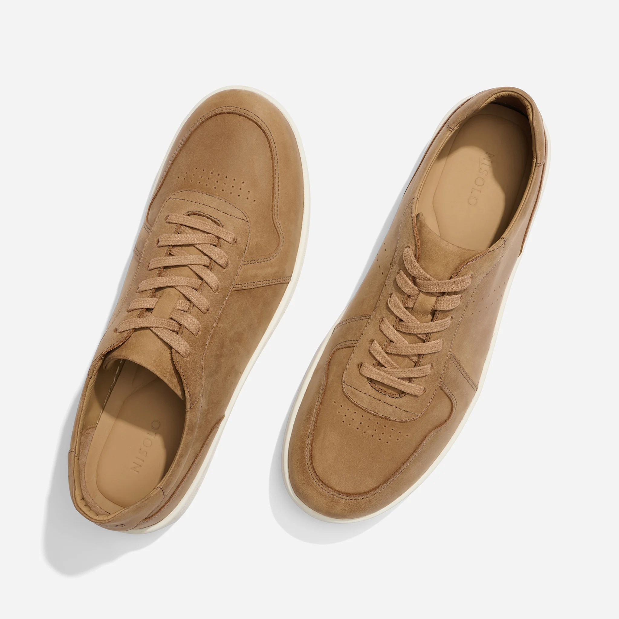 Men's Beto Go-To Court Sneaker Tobacco - Image 5