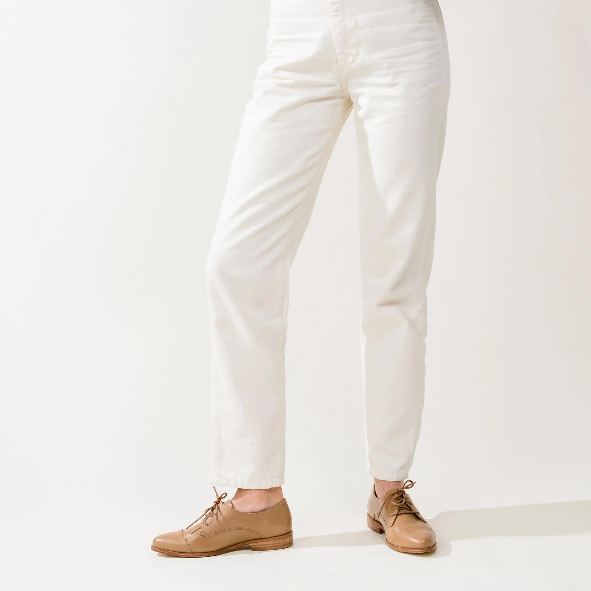 Emilia Cap Toe Oxford Almond - Image 8