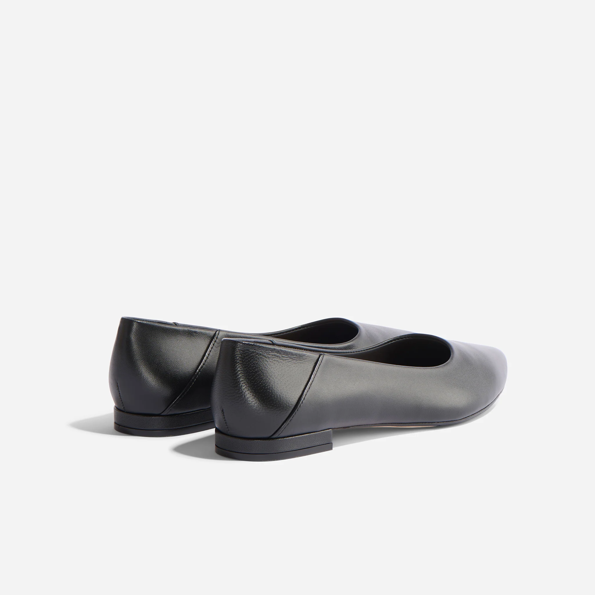 Fina Pointed Toe Flat Black - Image 5