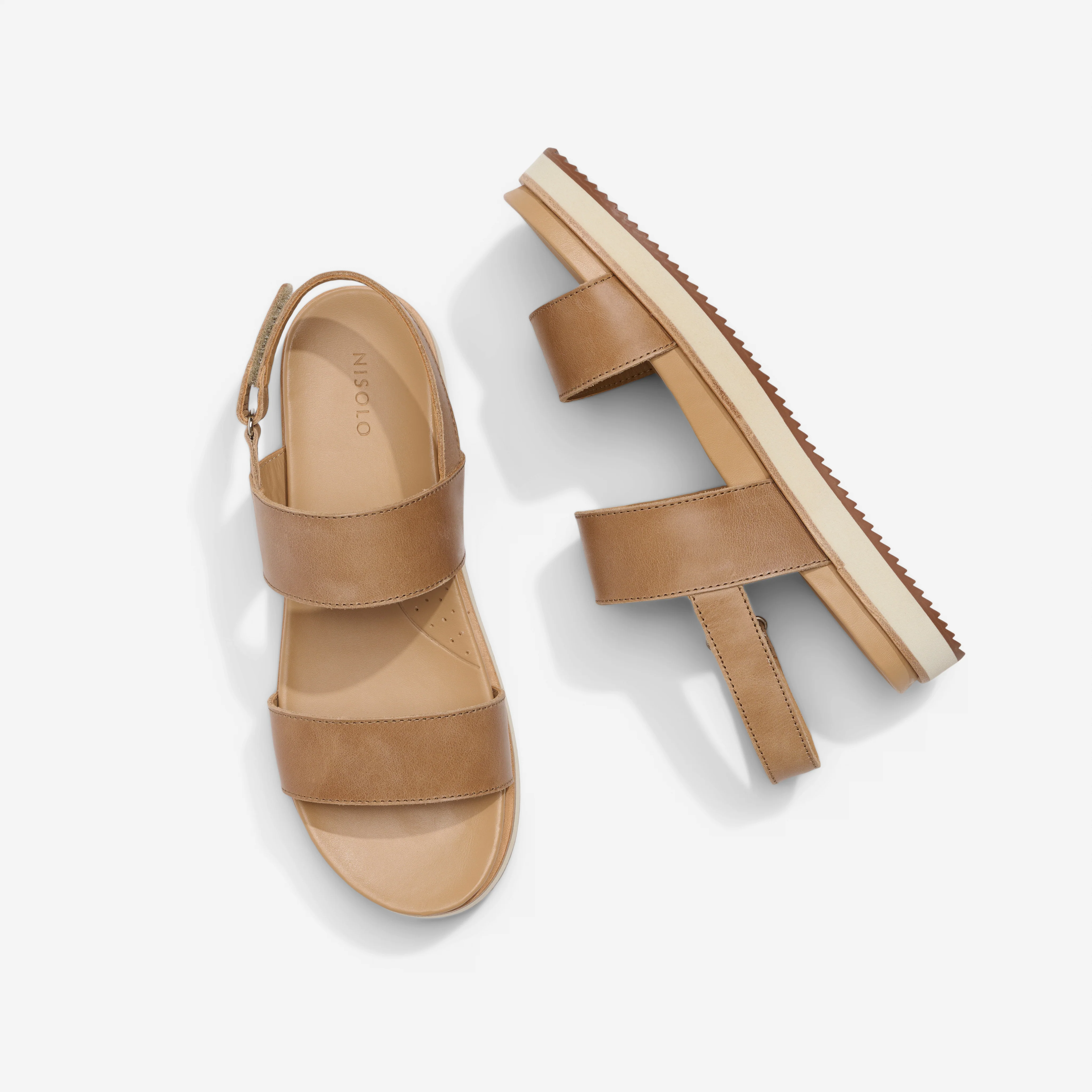Go-To Flatform Sandal 2.0 Almond - Image 4