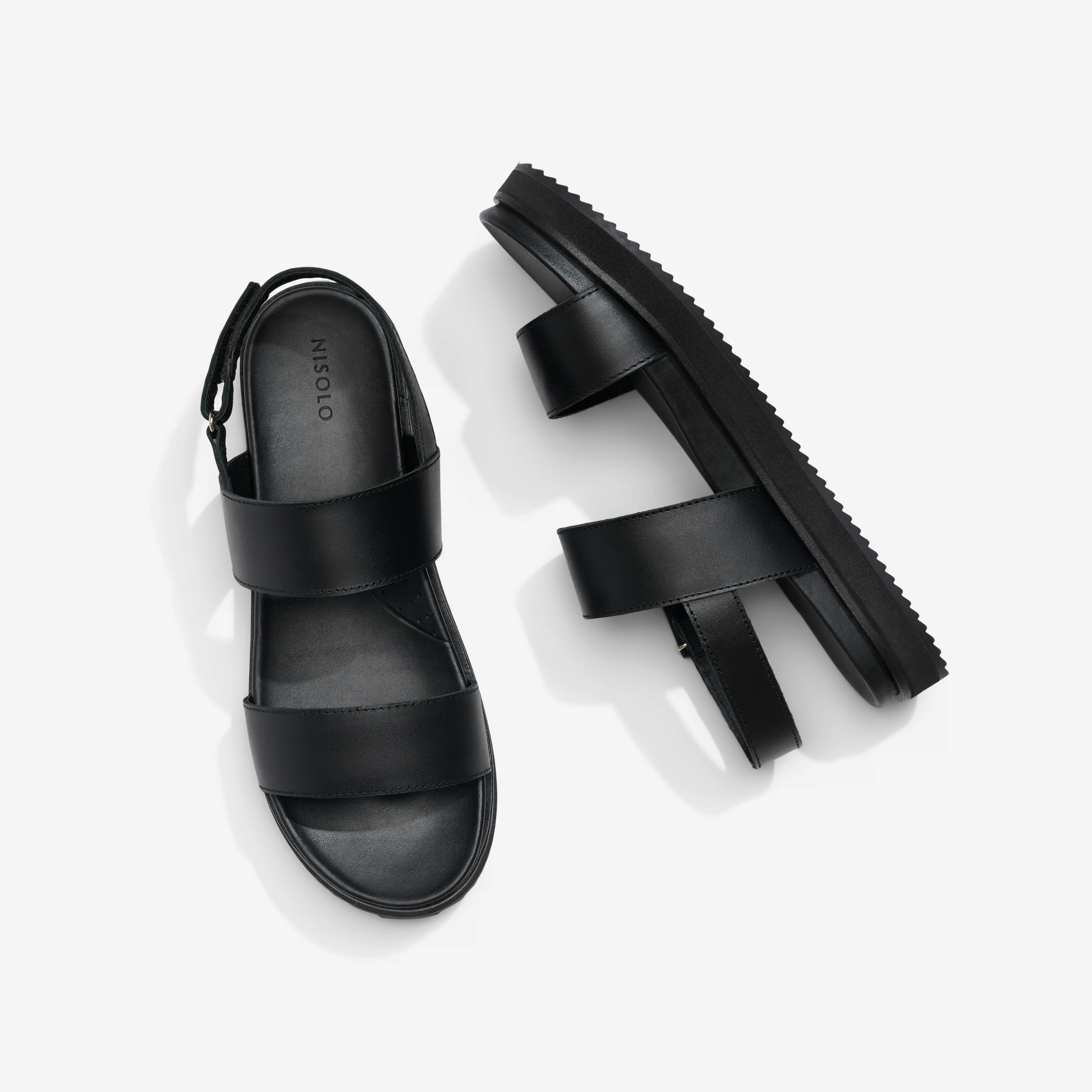 Go-To Flatform Sandal 2.0 Black/Black - Image 3