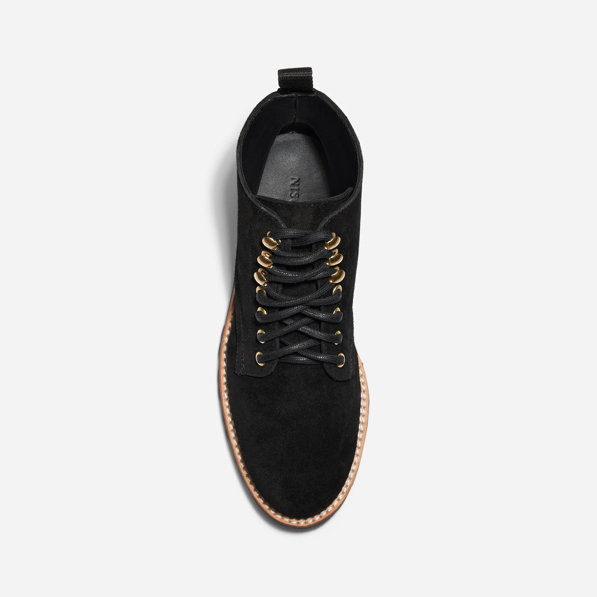 Go-To Lace Lug Boot Black - Image 4