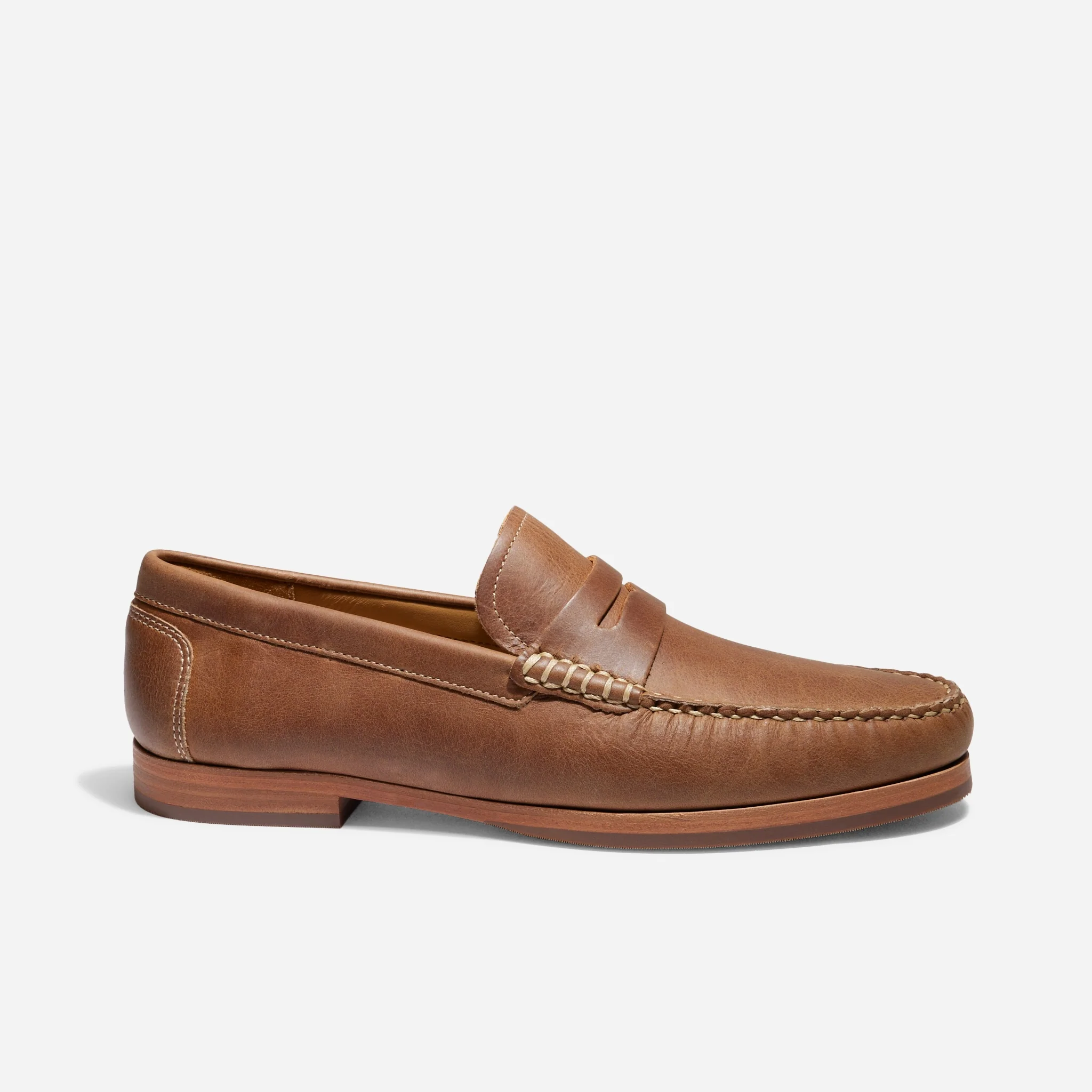 Leo Penny Loafer Tobacco - Image 3