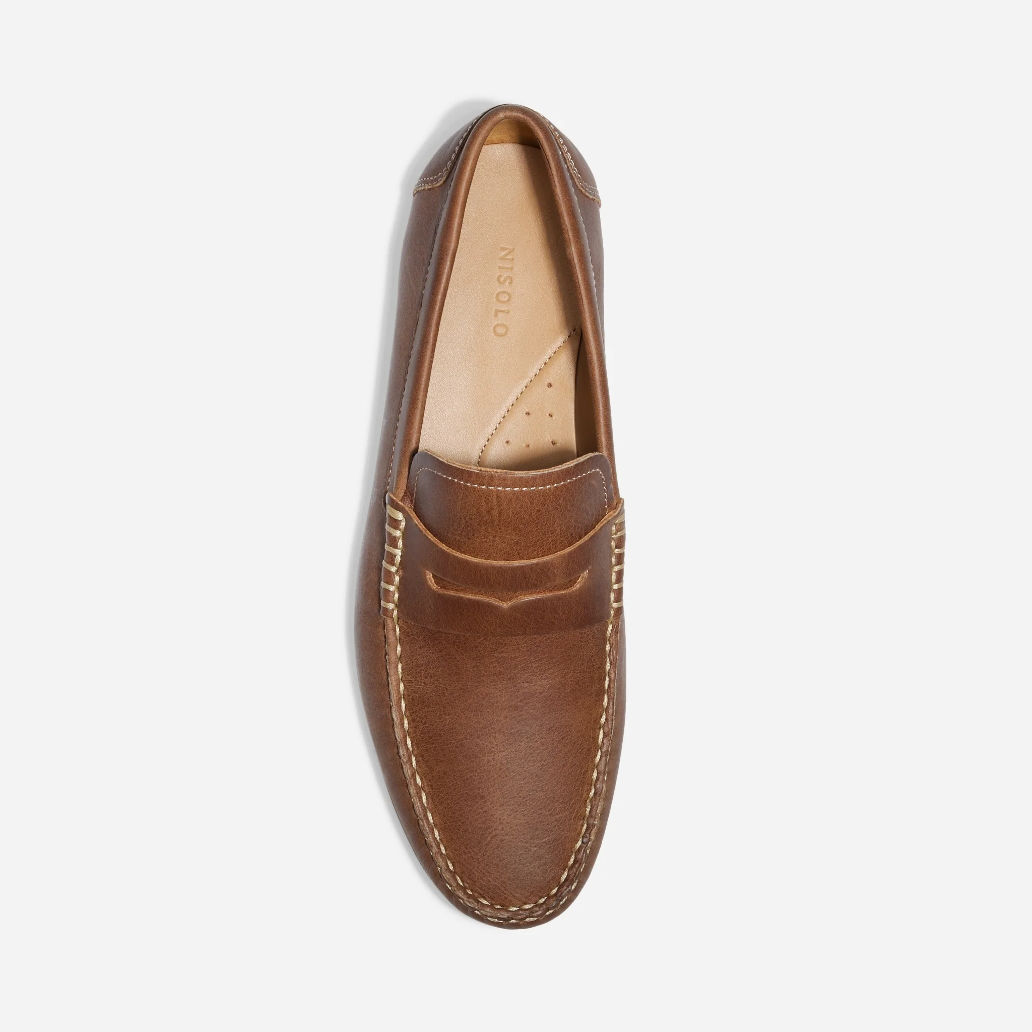 Leo Penny Loafer Tobacco - Image 4