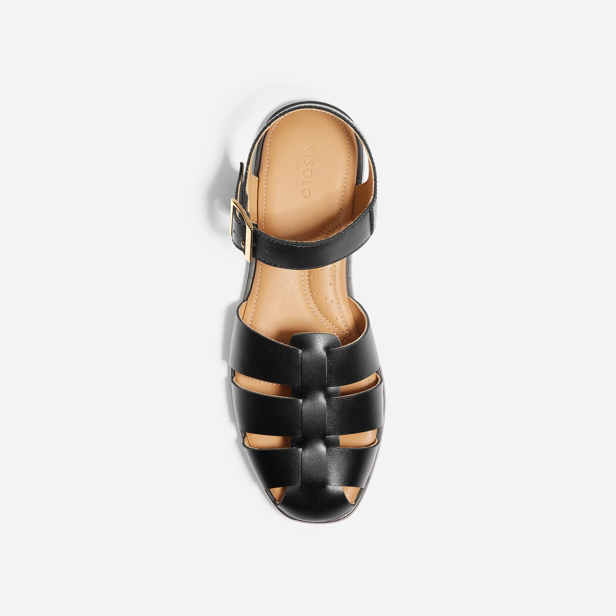 Mira Fisherman Sandal Black - Image 4