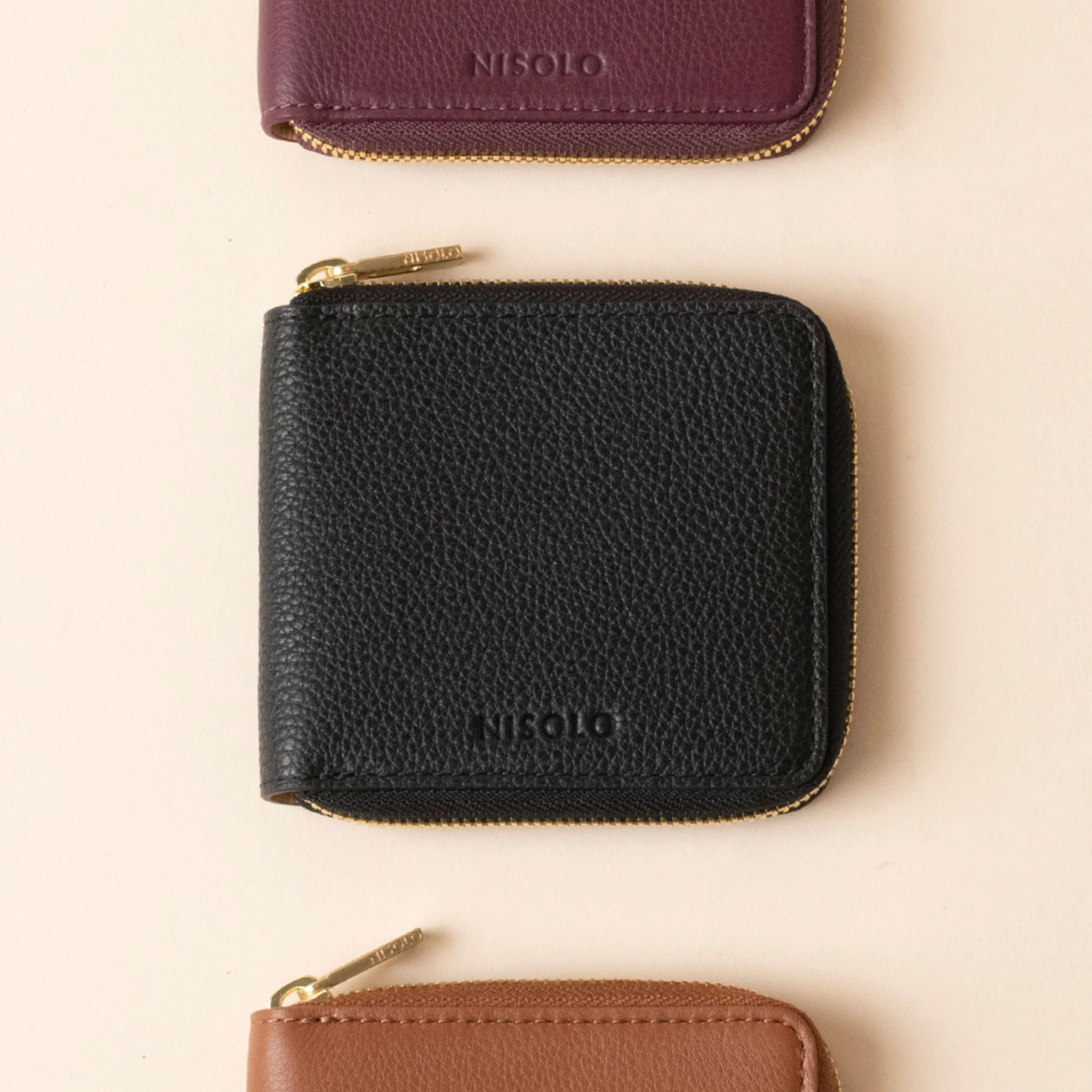 Remi Zip Wallet Black - Image 6