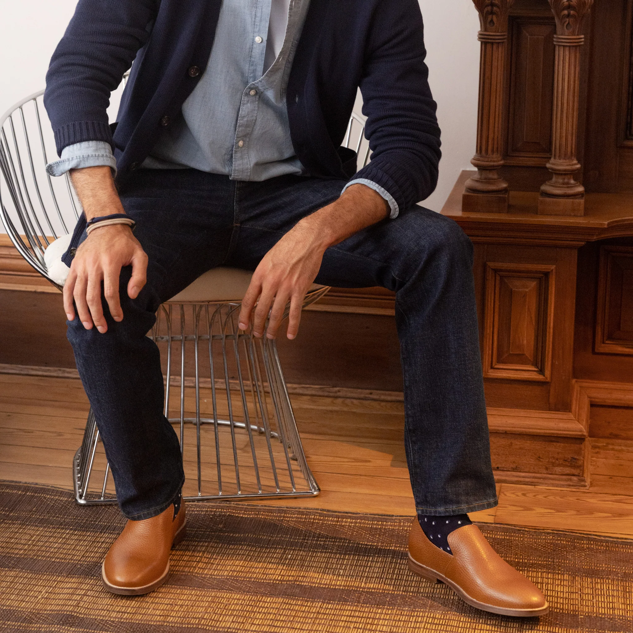 Rio Slip-On Loafer British Tan - Image 4