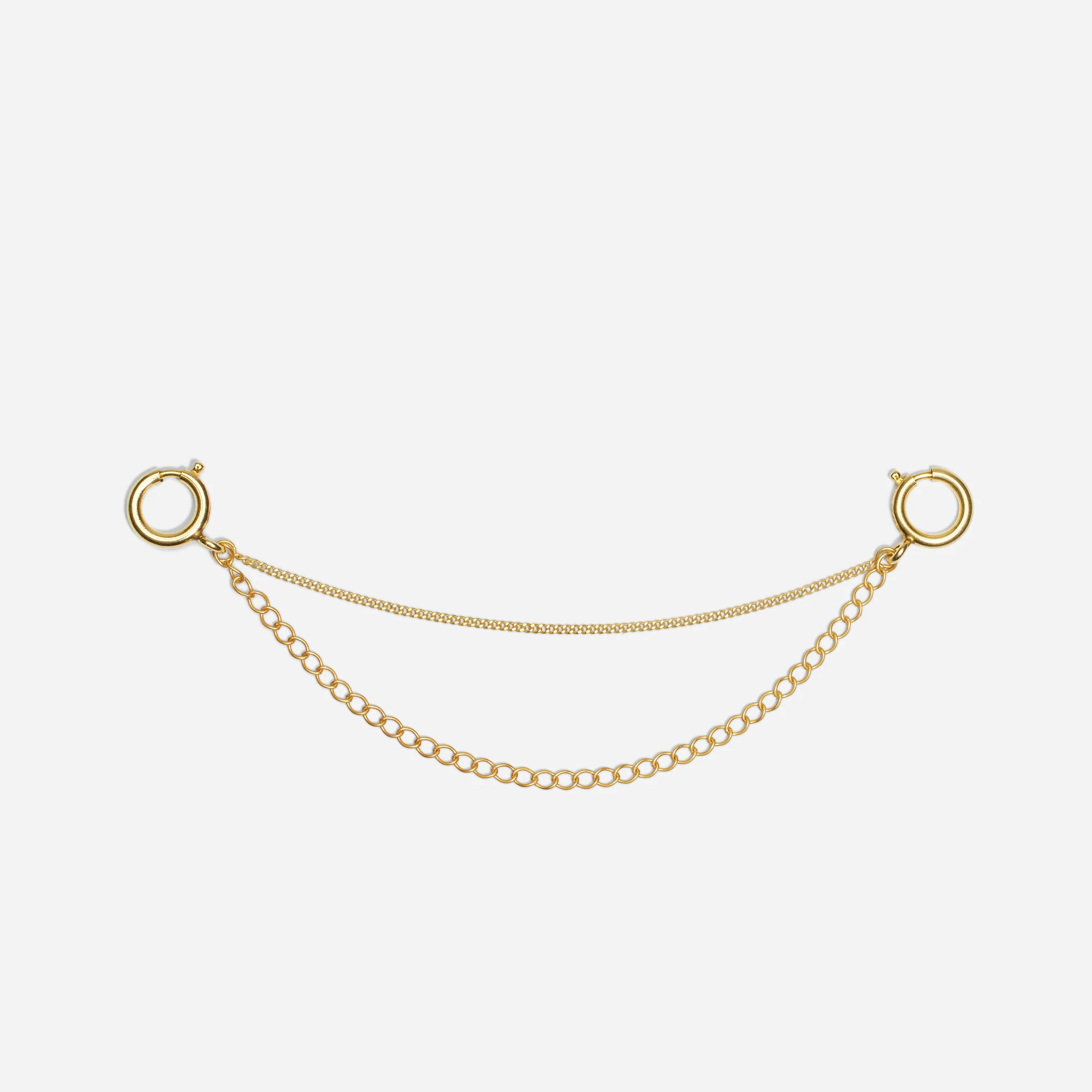 Shoe Charm Chain Gold