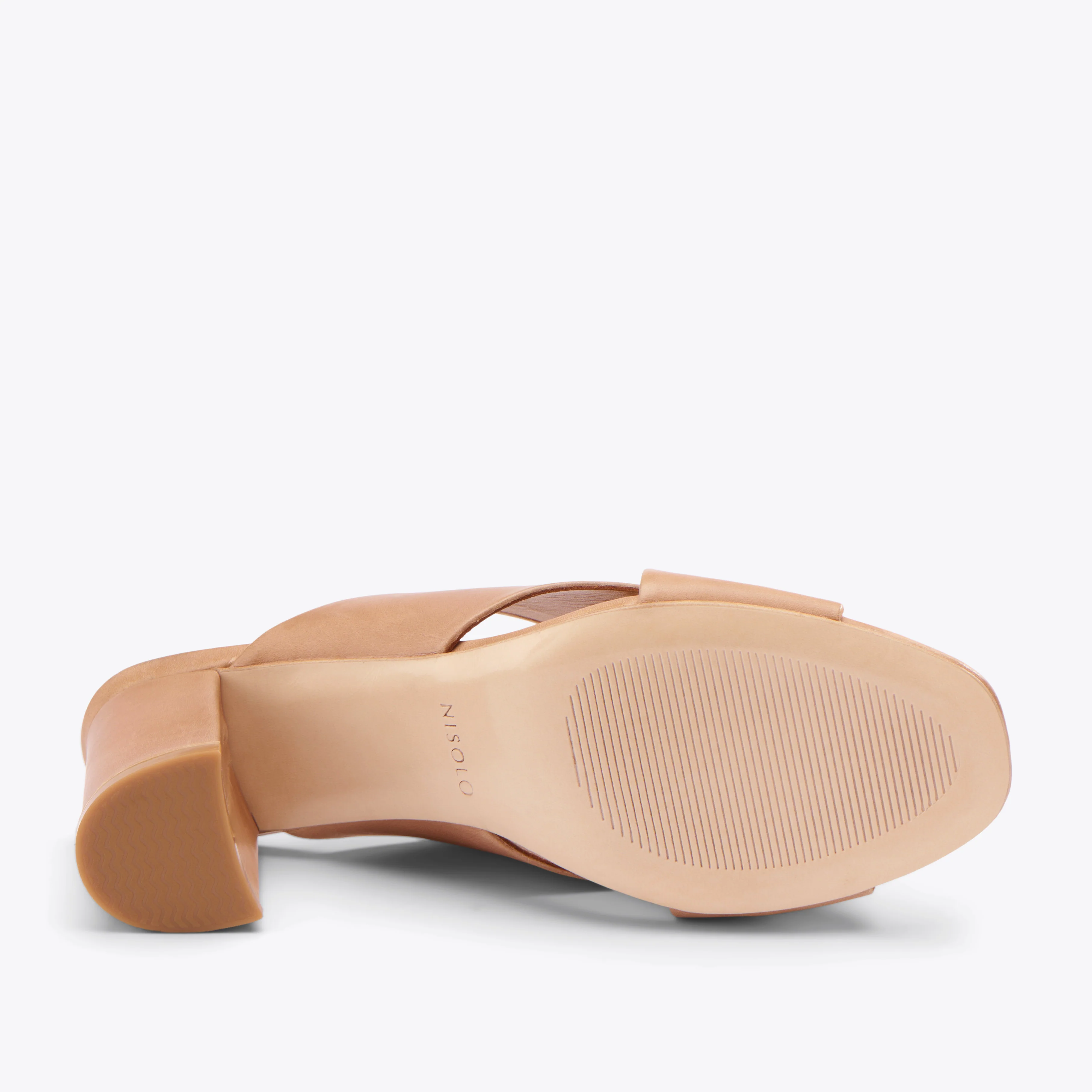 Carina Cross Strap Mule Almond - Image 5